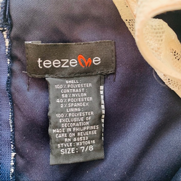 Teeze me women’s dress size 7/8 - Picture 6 of 8